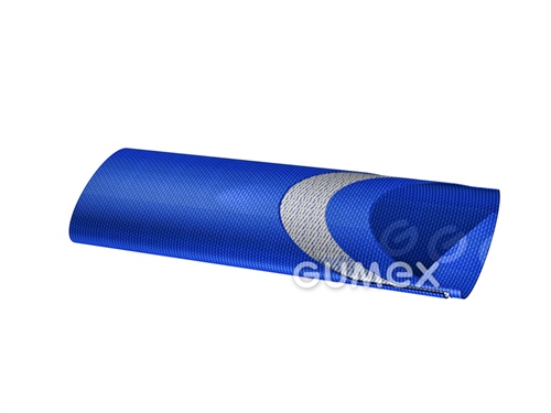 Plochá hadica pre pitnú vodu HILCOFLEX AQUA, 52/56mm, 16bar, PU/PU, -20°C/+75°C, modrá